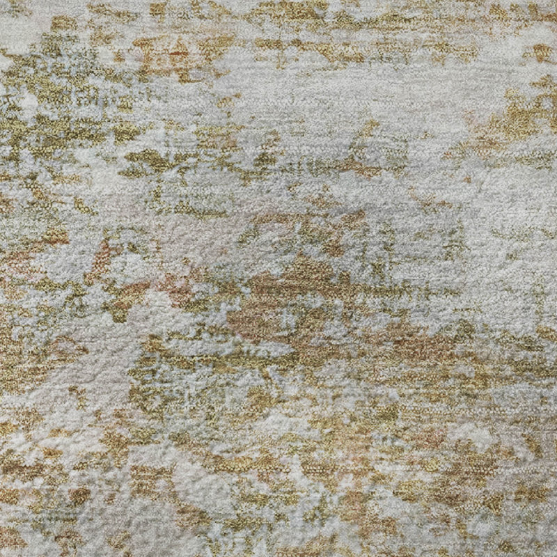 Premium Machine Washable Ashington AMF1830 Modern Rug, Rectangle 8' x 10'