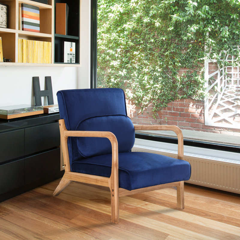 Lokey 25,2 po de largeur, 100 % polyester bleu