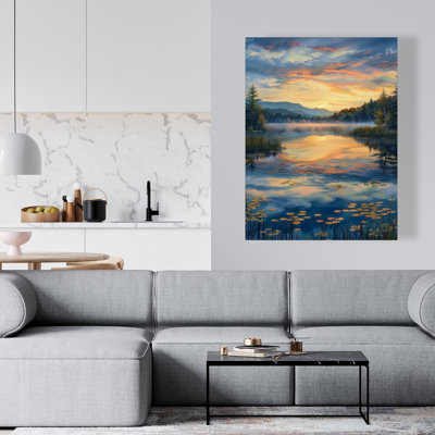 Fluid Beige Canvas - Elegant Home Decor for Any Space