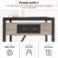 Support d'imprimante mobile H 25,2 po x l 16,5 po avec station de rangement et de charge-92929867