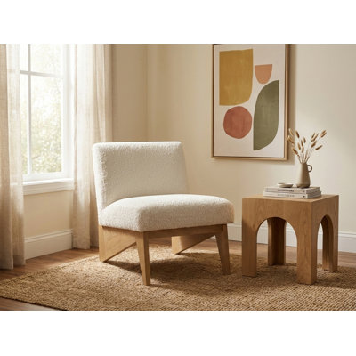 Chaise d'appoint rembourré