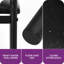 Set of 2 Industrial Bar Stools with Padded Seat and Back-962623465