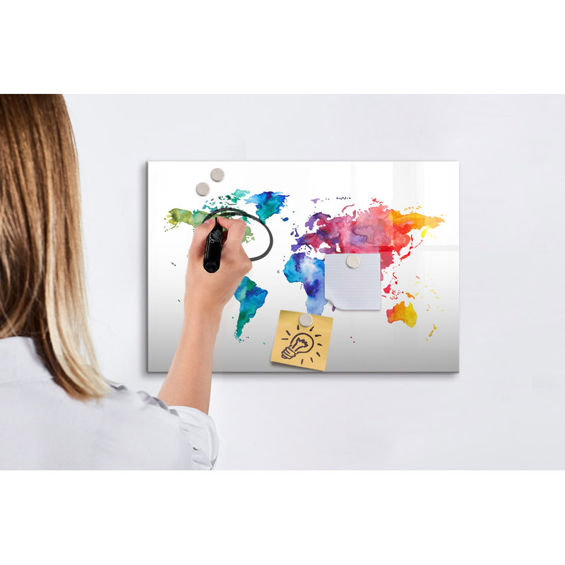 Magnetic Glass Dry Erase Board