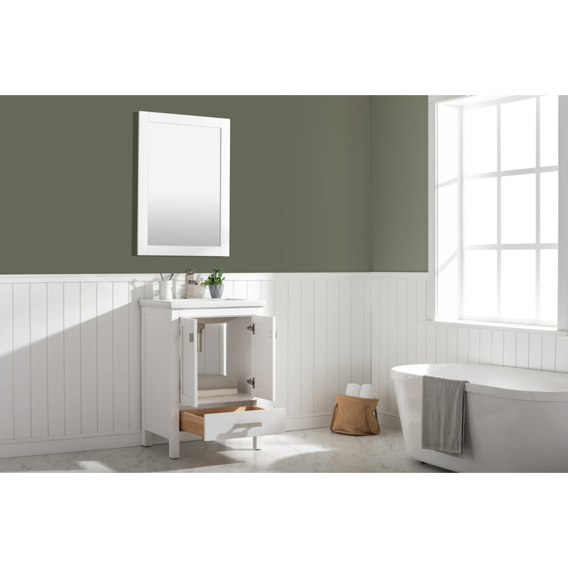 Okolona 24" Single Vanity In White