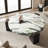 Creative round natural marble coffee table-105490527-105490528