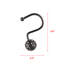 Crochets de rideau de douche pour salle de bain-60119520