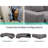 Upholstered U-Shaped Sectional Left Hand Facing