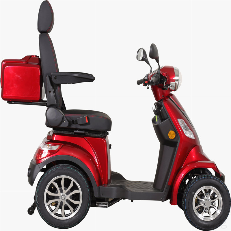 Scooters à 4 roues robustes pour personnes âgées et adultes