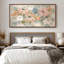 Impression sur toile encadrée très grand pastel floral-512323360-512323374