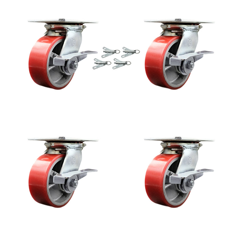 Poly sur roulettes en fonte