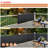Antarious Black Composite Yard/Privacy Fence-1707887557