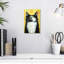 Tux Brampt sur jaune-108362786
