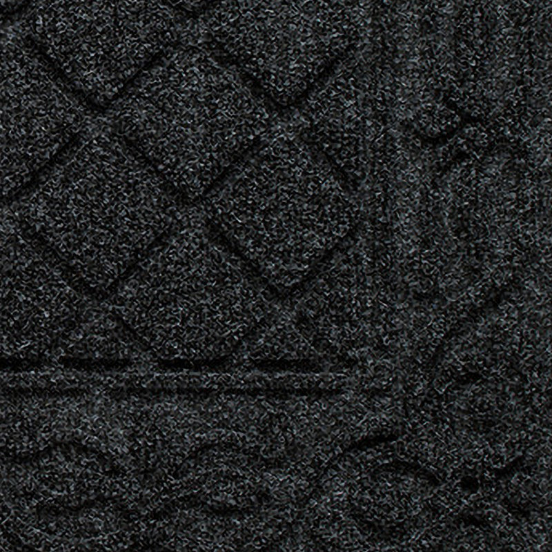 Paillasson intérieur 24 po x 39 po WaterHog Tristan, Gris anthracite