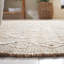Tapis ivoire / blanc en jute / sisal tissé à la main Eurodicus Southwestern-671784748