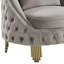 Chaise en velours 33 po Valorie-67546570