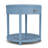 Silvia Blue Round End Table-756518098