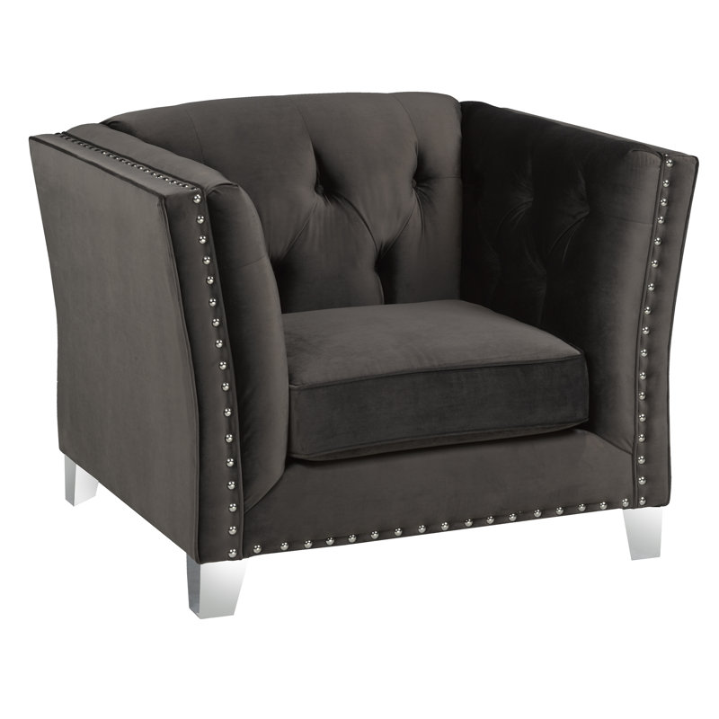 Fauteuil Shept Mallet, Brun