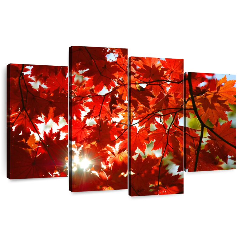 Alvord Maple Leaves, 22" H x 36" W