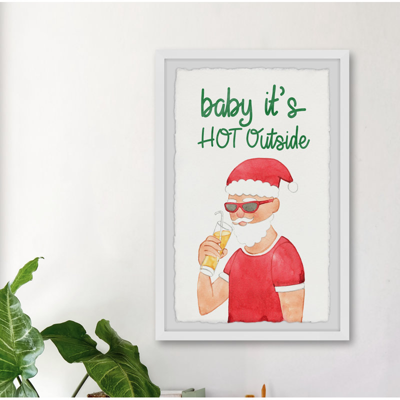Drink A Cold Lemonade - Single Picture Frame Painting, 45cm H x 38cm W x 3.81cm D