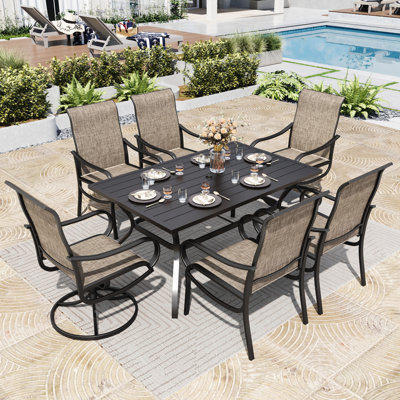 6-seat Patio Dining Set