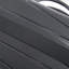 14 "/ 20" / 24 "/ 28" 4 pièces / ensemble dans un bagage à roulettes en PP, une valise de transport, une tringle en fer, une serrure à mot de passe à combinaison, un étui à cosmétiques de 14 po (noir)