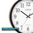 14" Atomic Analog Wall Clock