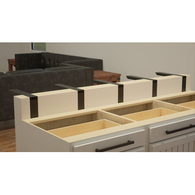 20 po x 2,5 po x 6 po Support de comptoir The Original L