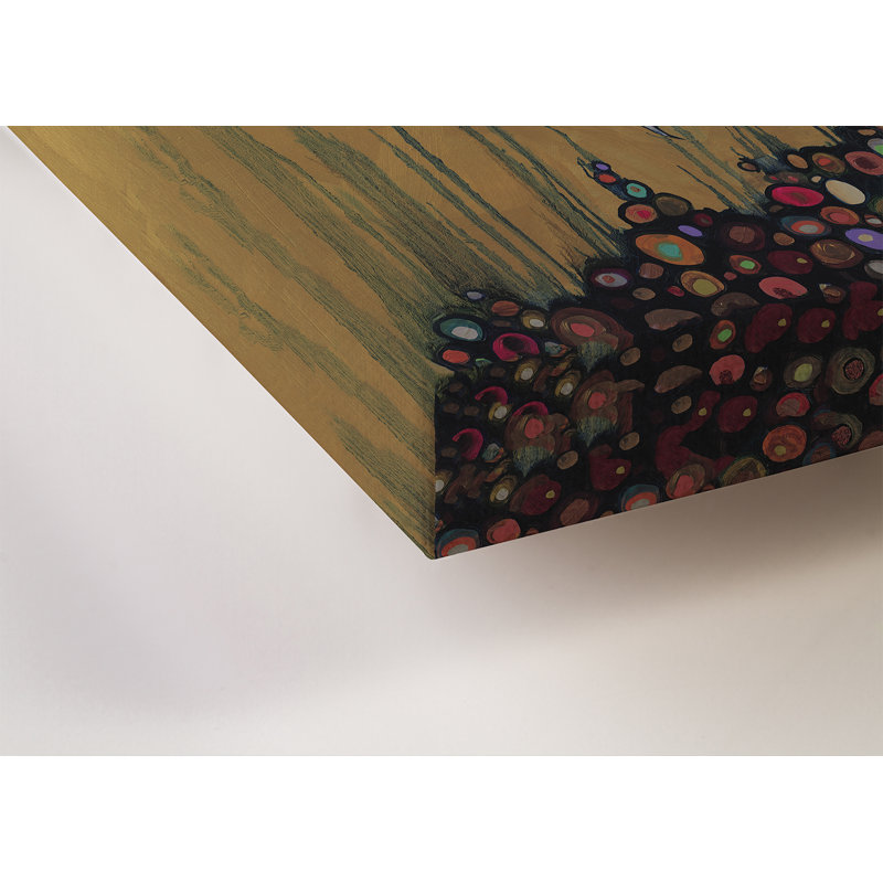 «Koi in Gold», reproduction sur toile tendue, H 48 po x l 48 po