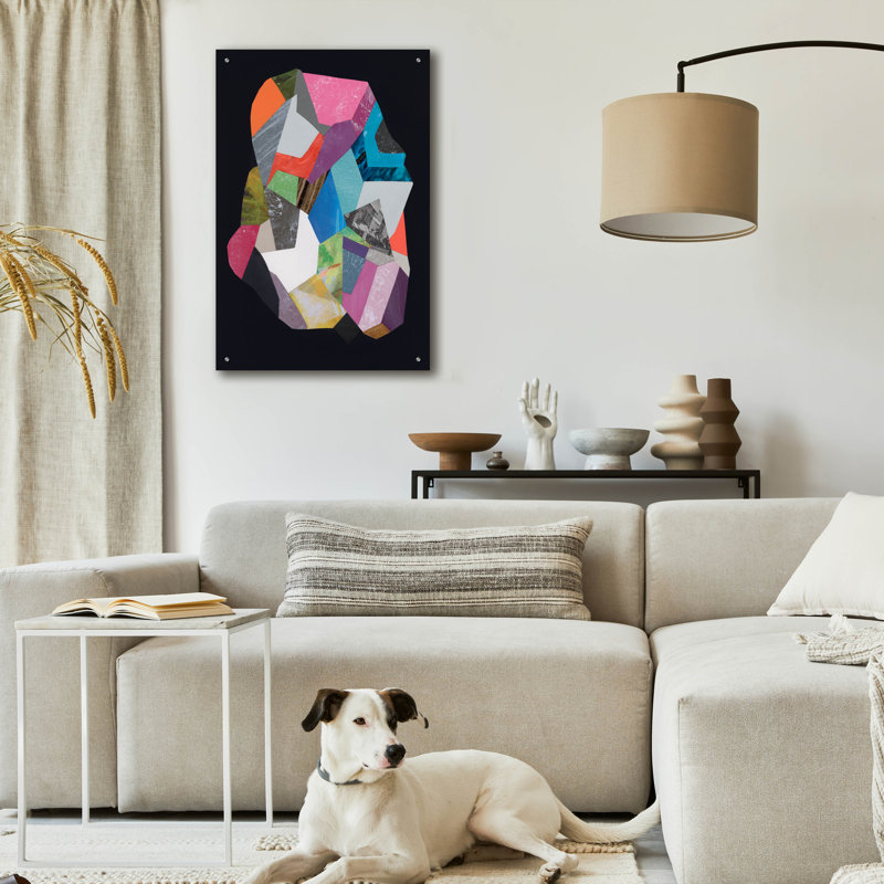  «Dance With Me 2» par Coco Good, art mural en verre acrylique, 24 po x 36 po