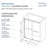 Transolid Frederick semi-frameless bypass shower door in 60 in. W x 70 in. H, 5/16 in. frosted tempered glass-62265126