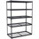 Étagères de garage, étagères de garage robustes L 48 po x l 24 po x H 72 po, 2 500 lb, tablettes de rangement portantes réglables et durables, faciles à assembler pour le garage, sous-sol
