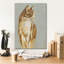  «Lap Cat 1» par Chariklia Zarris, art mural sur toile, 18 po x 26 po