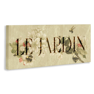 French Garden Vintage Canvas, design by Lil' Rue