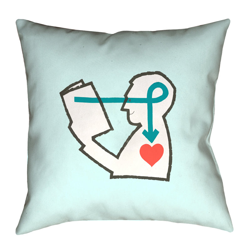 Coussin Katelyn Smith, Rose, 18 po x 18 po