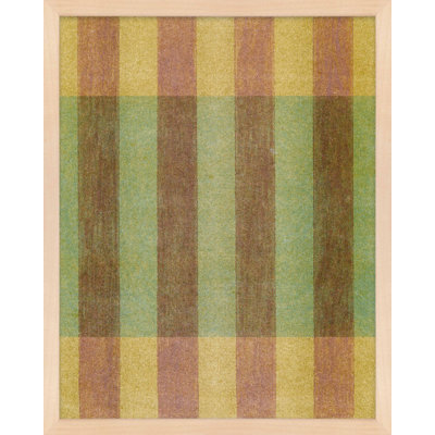 Mauve+Stripe by Mo Neuharth - Framed Wall Art