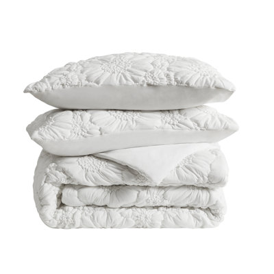 Ensemble de housse de couette en coton Lou Lou - Ivoire