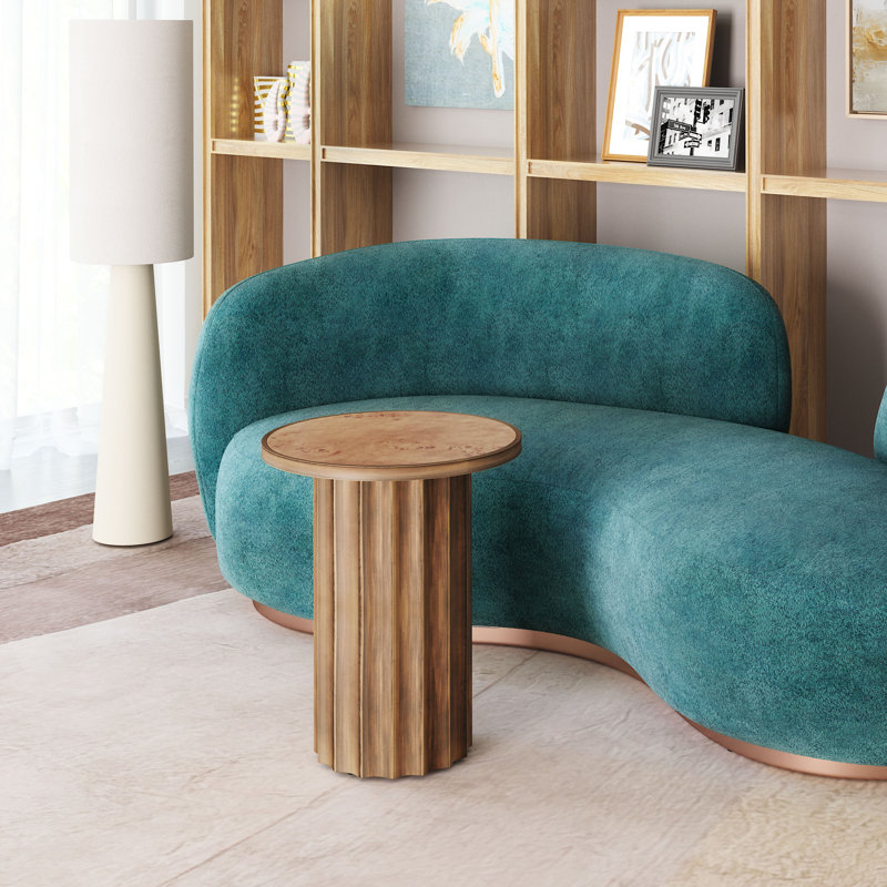 Table d'appoint Afinato Brun