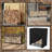 High Density Waterproof Outdoor Firewood Cover, All Weather Protection UV Resistant Wood Rack Cover-1501357300