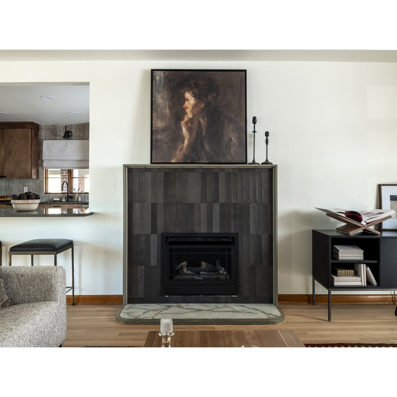 Celine 2.5" x 12" Porcelain Mosaic Wall & Floor Tile, Greige