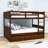 Cantero Kids Full Over Full Bunk Bed with Trundle-1070190262