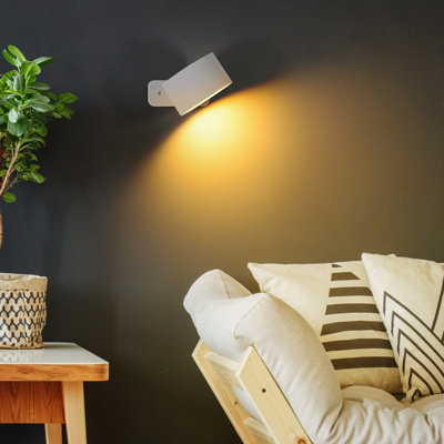 Dayshawn Steel LED Armed Sconce