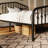 Fordingbridge Black Metal Platform Bed with Vintage-Style Headboard and Footboard-1860862423-1826802210