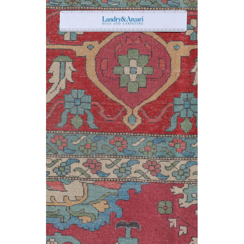 Tapis mauve rectangulaire 9 pi 3 po x 12 pi 2 po Mazar