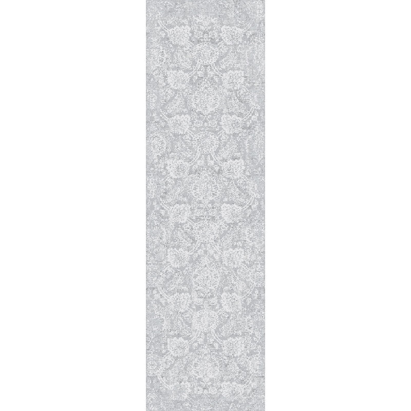Canyon 15477-910 gris / crème, Tapis de couloir 2 pi 2 po x 7 pi 7 po