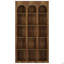 Bibliothèque rustique 70,87 "à 5 niveaux pour salon, bureau, chambre à coucher
