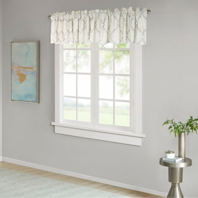 Ikat Scalloped Window Valance