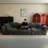 Adjustable Dark Straight-Line Sofa