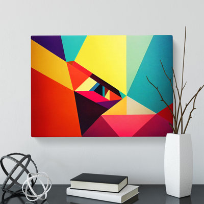 Appealing Modern Abstract - Wrapped Canvas