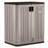 2 Piece Resin Single Storage Cabinet ( 33'' H x 20.2'' W x 30'' D)