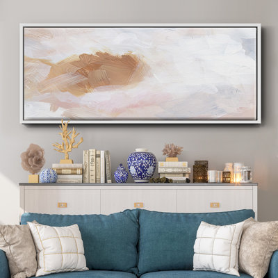 «Dusk Clouds I», toile encadrée